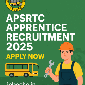 APSRTC Apprentice Recruitment 2025 – Apply Now