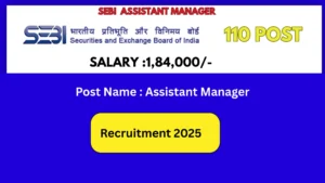 SEBI Grade A 2025 – Stream-wise Qualification and Experience Details