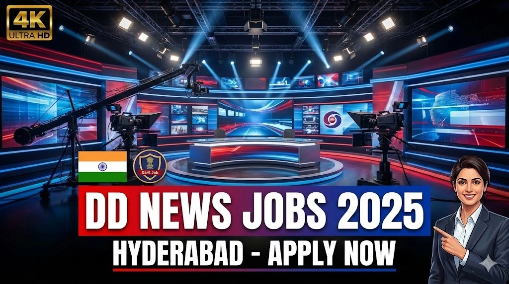 DD News Hyderabad Jobs 2025